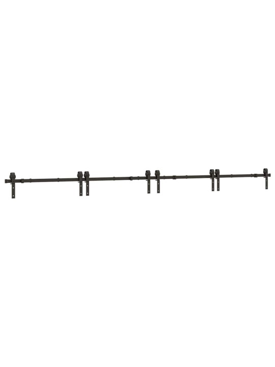 LIUGUKSE TARVIKUTE KOMPLEKT 400 CM TERASEST, MUST