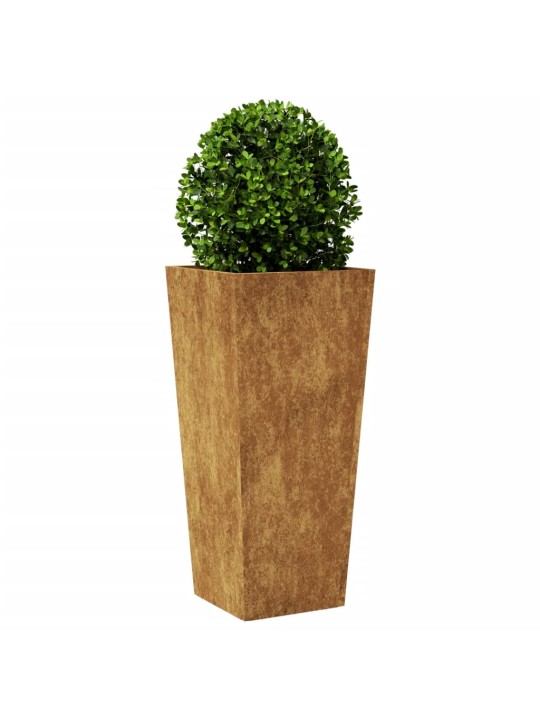 Aia taimekastid 2 tk, 35x35x75 cm, corten teras