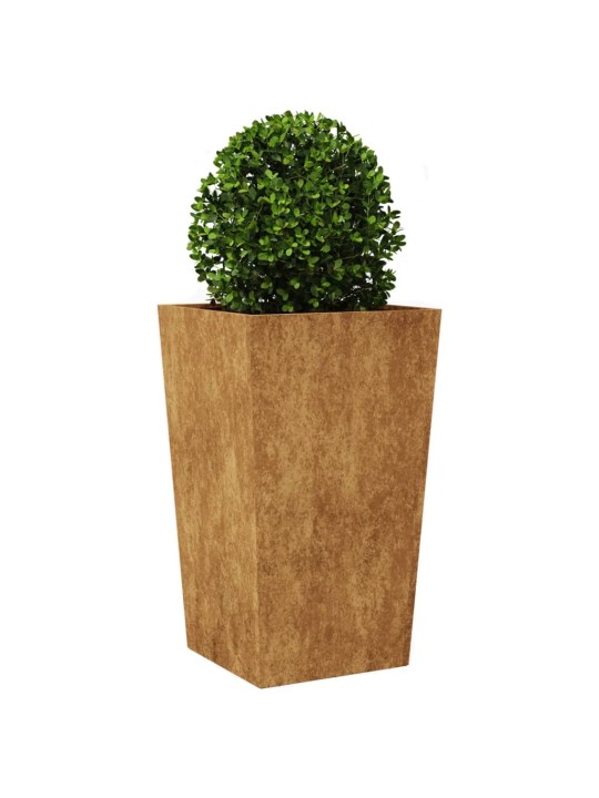 Aia taimekastid 2 tk, 45x45x75 cm, corten teras