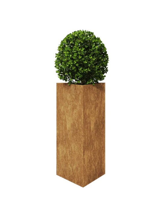 Aia taimekastid 2 tk, kolmnurk, 40x34,5x70 cm, corten teras