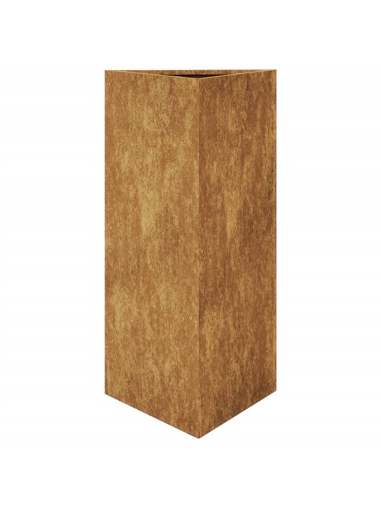 Aia taimekastid 2 tk, kolmnurk, 40x34,5x70 cm, corten teras