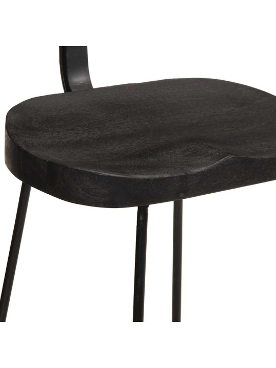 BAARIPUKID, 2 TK, MUST, 49X43X88 CM, TOEKAS MANGOPUIT