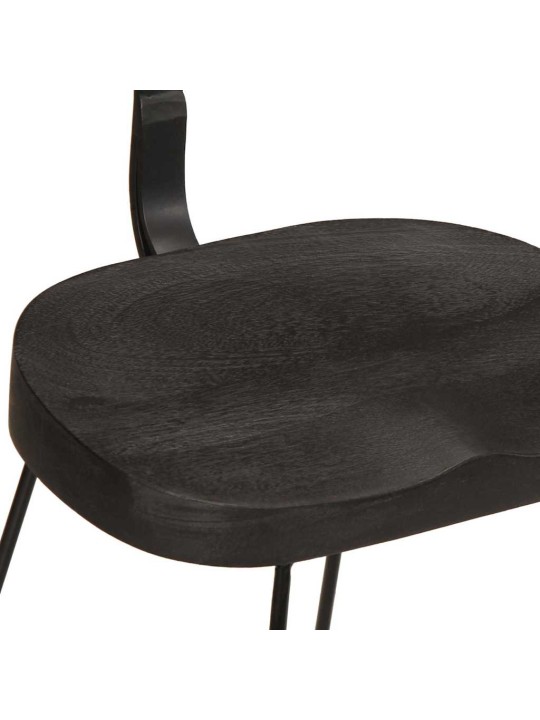 BAARIPUKID, 2 TK, MUST, 49X43X88 CM, TOEKAS MANGOPUIT