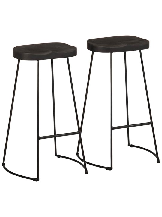 BAARIPUKID, 2 TK, BLACK 45X40X78 CM, MANGOPUIT