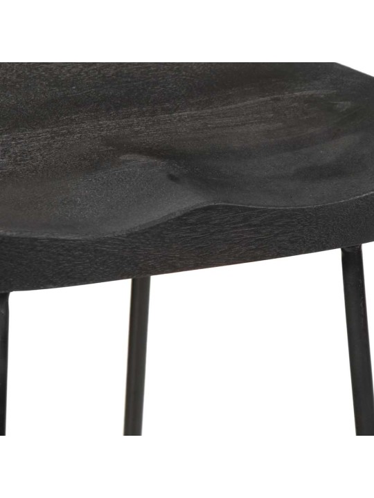 BAARIPUKID, 2 TK, BLACK 45X40X78 CM, MANGOPUIT
