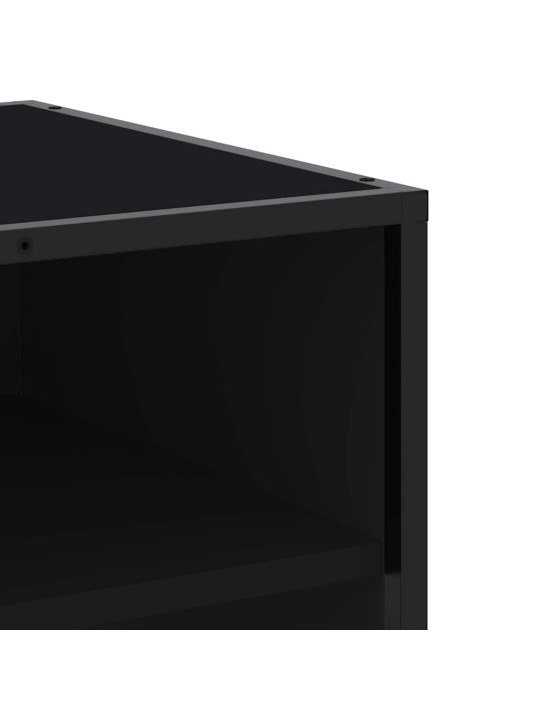 TELERIKAPP, MUST, 270X40X46 CM, TEHISPUIT