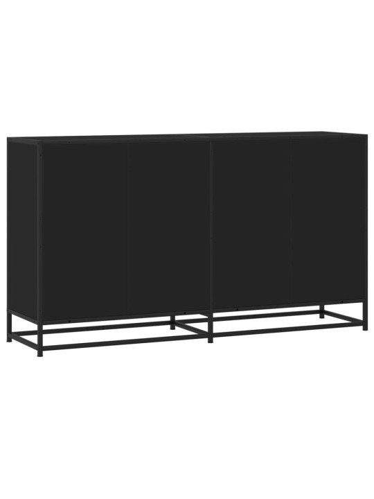 PUHVETKAPP, MUST, 134X35X76 CM, TEHISPUIT