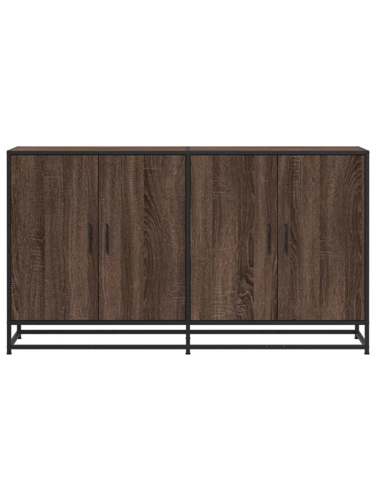 PUHVETKAPP PRUUN TAMM 134X35X76 CM ENGINEERED WOOD