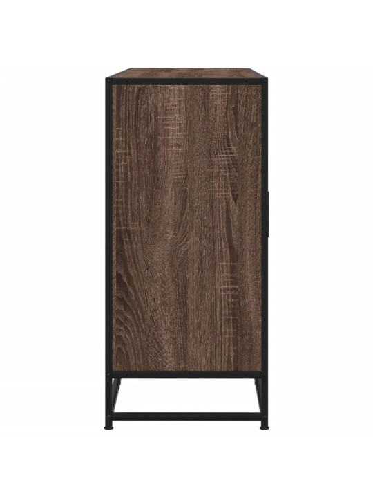PUHVETKAPP PRUUN TAMM 134X35X76 CM ENGINEERED WOOD