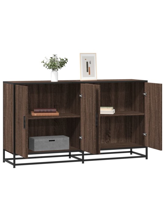 PUHVETKAPP PRUUN TAMM 134X35X76 CM ENGINEERED WOOD