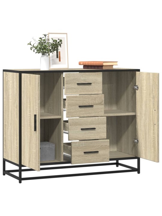 PUHVETKAPP SONOMA TAMM 92X35X76 CM ENGINEERED WOOD