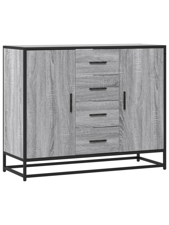 PUHVETKAPP HALL SONOMA 92X35X76 CM ENGINEERED WOOD