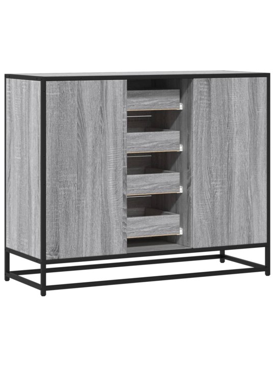 PUHVETKAPP HALL SONOMA 92X35X76 CM ENGINEERED WOOD