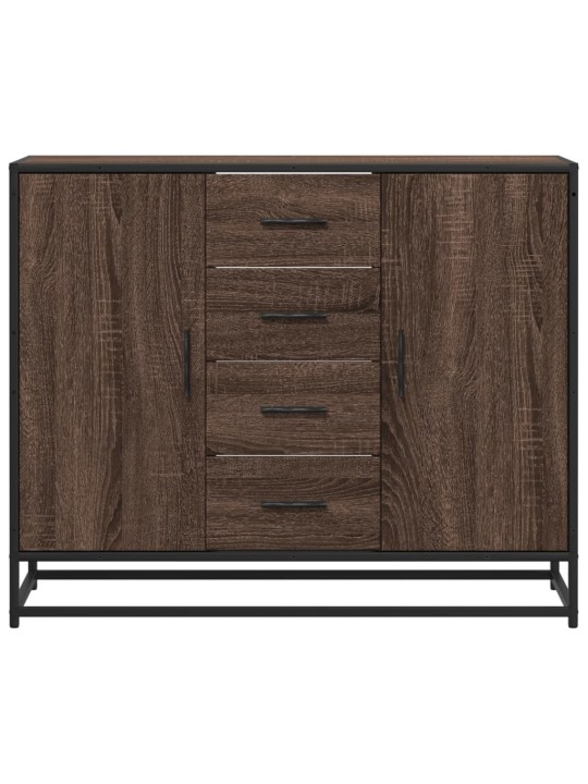 PUHVETKAPP PRUUN TAMM 92X35X76 CM ENGINEERED WOOD