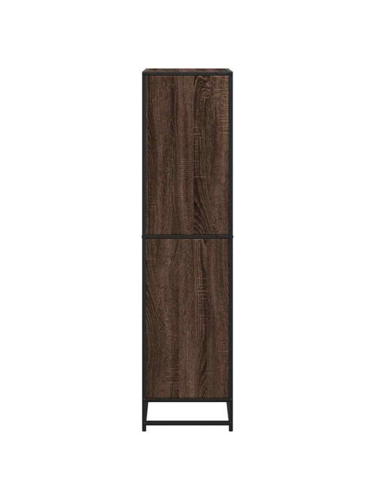 RAAMATURIIUL, PRUUN TAMM, 60X35X139 CM, TEHISPUIT