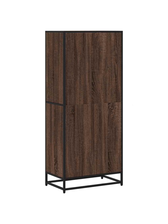 RAAMATURIIUL, PRUUN TAMM, 60X35X139 CM, TEHISPUIT