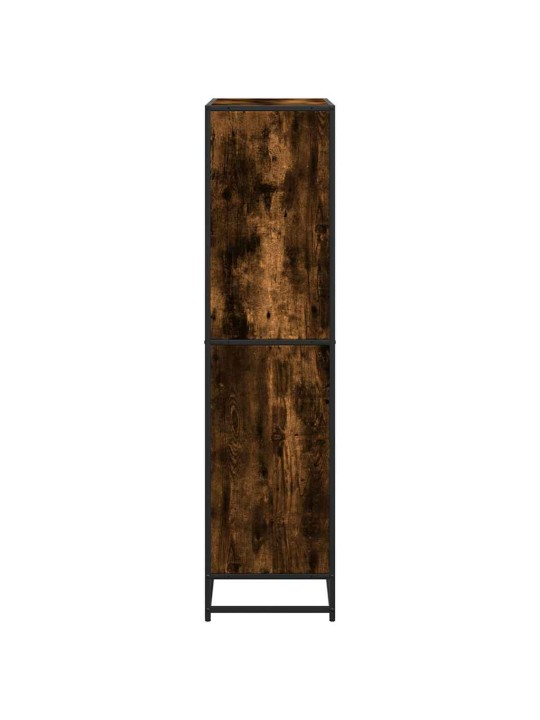 RAAMATURIIUL, SUITSUTATUD TAMM, 80,5X35X139 CM, TEHISPUIT