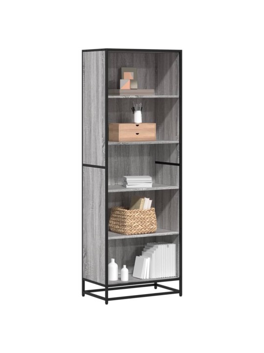 RAAMATUALUS, HALL SONOMA TAMM, 60X35X170,5 CM, TEHISPUIT