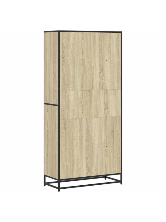 RAAMATUALUS, SONOMA TAMM, 80,5X35X170,5 CM, TEHISPUIT