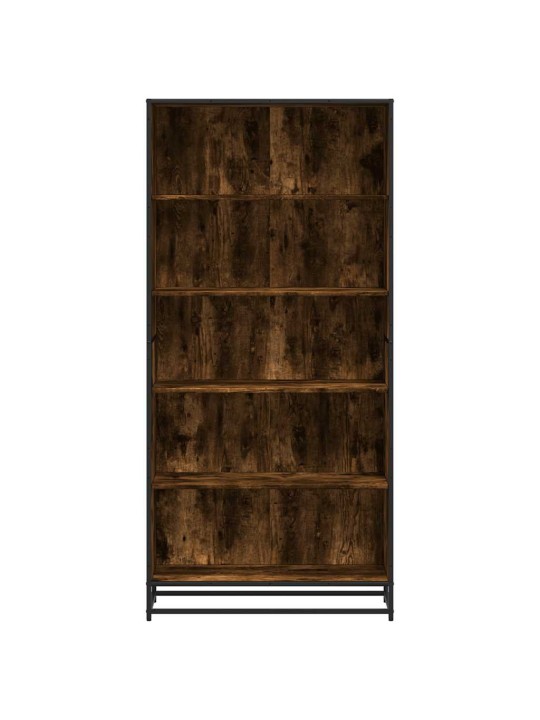RAAMATURIIUL, SUITSUTATUD TAMM, 80,5X35X170,5 CM, TEHISPUIT