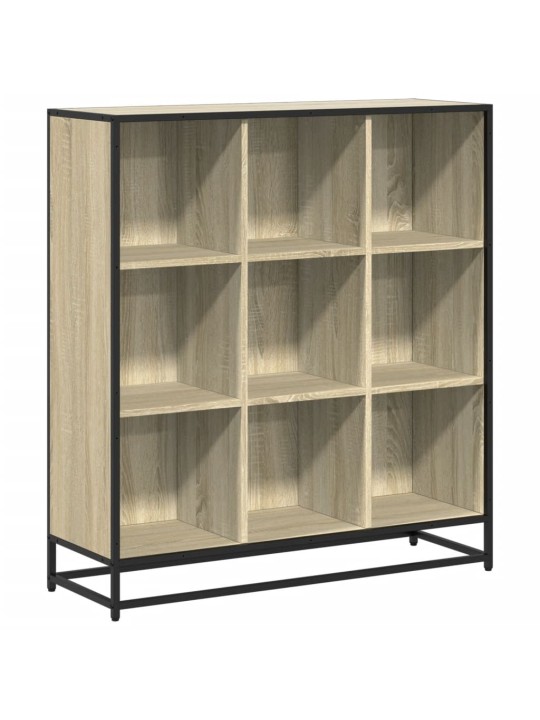 RAAMATUALUS, SONOMA TAMM, 97,5X33X107,5 CM, TEHISPUIT JA METALL