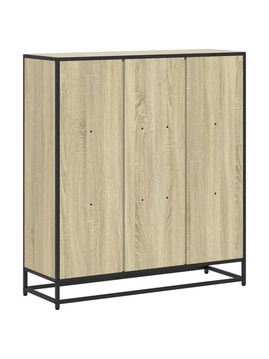RAAMATUALUS, SONOMA TAMM, 97,5X33X107,5 CM, TEHISPUIT JA METALL