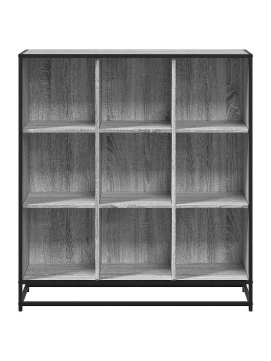 RAAMATUALUS, HALL SONOMA, 97,5X33X107,5 CM, TEHISPUIT JA METALL
