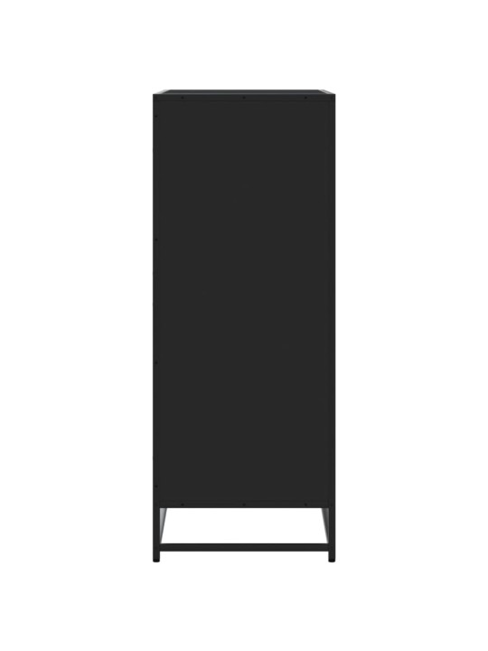 JALATSIKAPP, MUST, 75X38X97,5 CM, TEHISPUIT