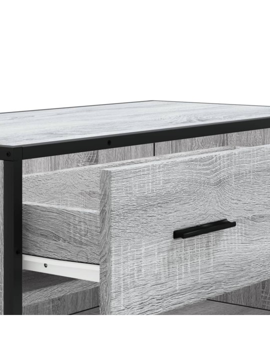 JALATSIKAPP, HALL SONOMA TAMM, 75X38X97,5 CM, TEHISPUIT