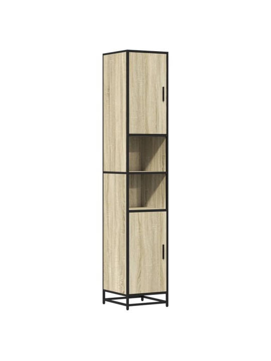 VANNITOAKAPP, SONOMA TAMM, 35X37,5X188,5 CM, TEHISPUIT METALL