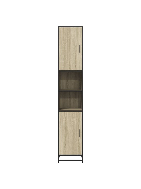 VANNITOAKAPP, SONOMA TAMM, 35X37,5X188,5 CM, TEHISPUIT METALL