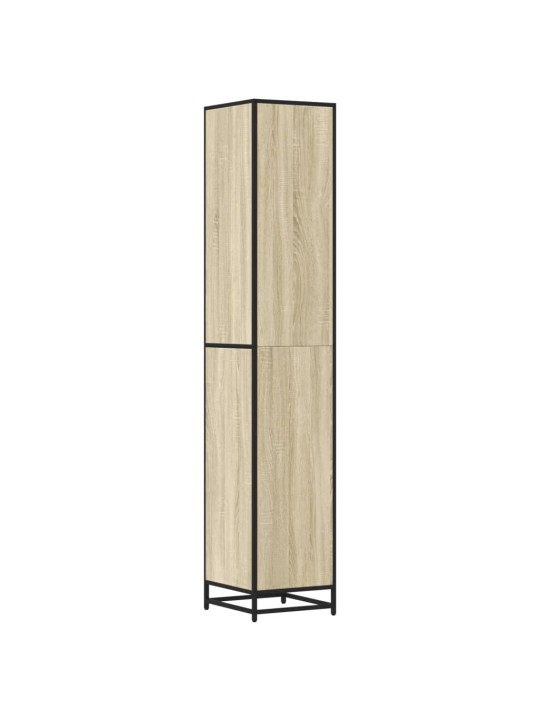 VANNITOAKAPP, SONOMA TAMM, 35X37,5X188,5 CM, TEHISPUIT METALL