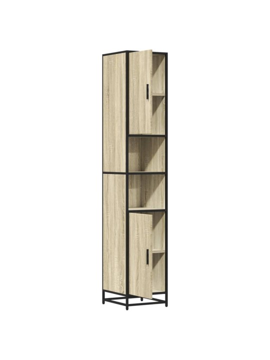 VANNITOAKAPP, SONOMA TAMM, 35X37,5X188,5 CM, TEHISPUIT METALL