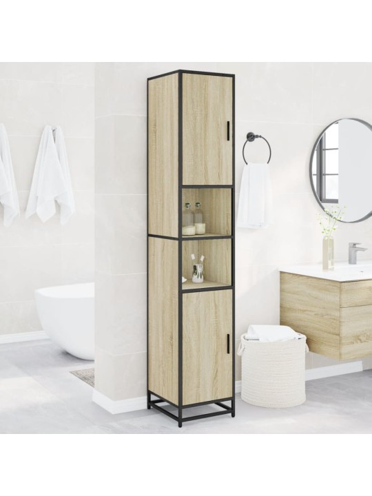VANNITOAKAPP, SONOMA TAMM, 35X37,5X188,5 CM, TEHISPUIT METALL