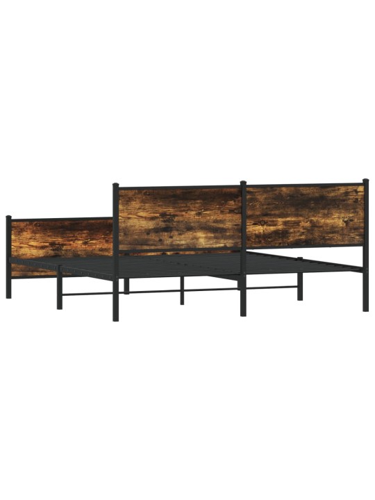 METALLIST VOODIRAAM ILMA MADRATSITA SUITSUTATUD TAMM 183X213 CM