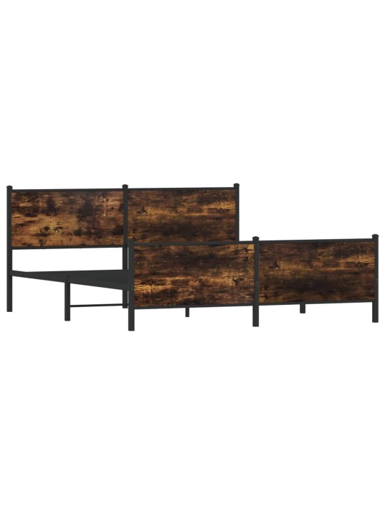 METALLIST VOODIRAAM ILMA MADRATSITA SUITSUTATUD TAMM 193X203 CM