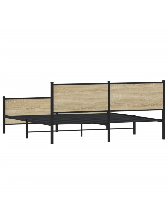 METALLIST VOODIRAAM ILMA MADRATSITA SONOMA TAMM 183X213 CM