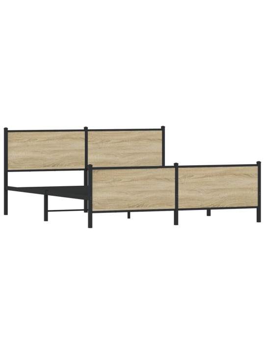 METALLIST VOODIRAAM ILMA MADRATSITA SONOMA TAMM 193X203 CM