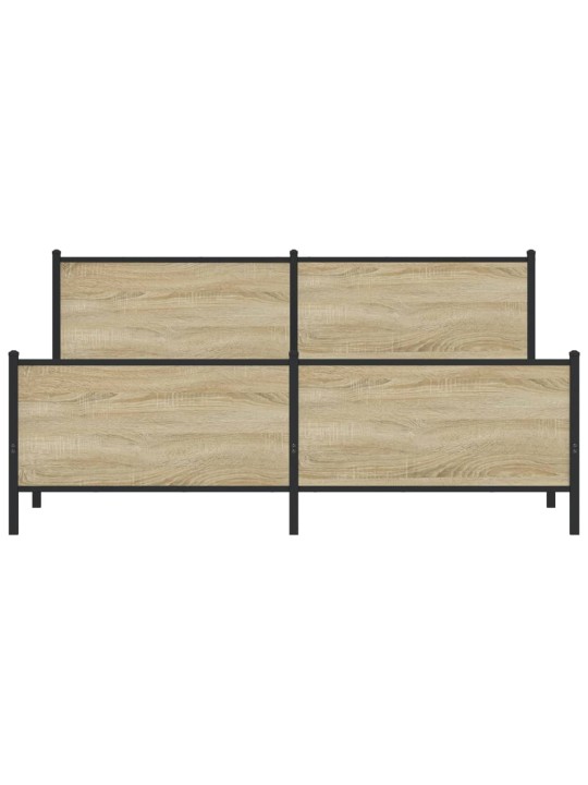 METALLIST VOODIRAAM ILMA MADRATSITA SONOMA TAMM 193X203 CM