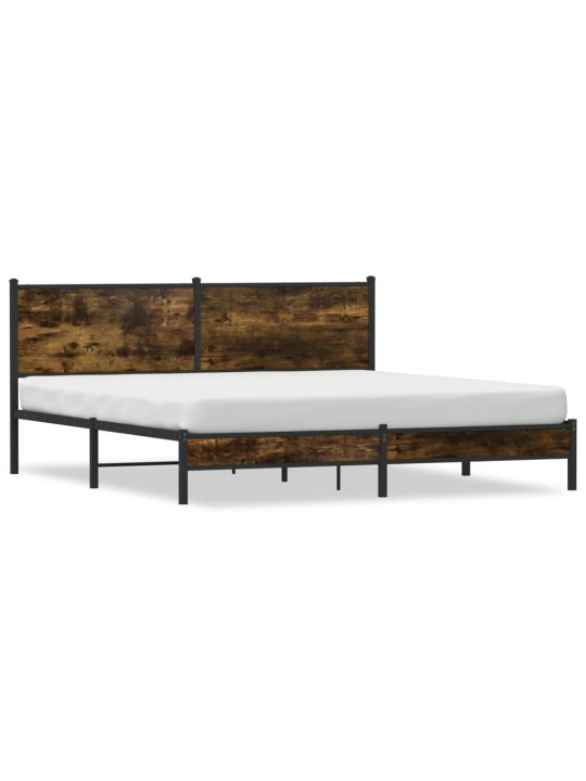 METALLIST VOODIRAAM ILMA MADRATSITA SUITSUTATUD TAMM 183X213 CM