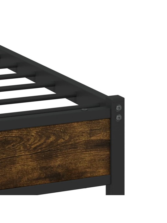 METALLIST VOODIRAAM ILMA MADRATSITA SUITSUTATUD TAMM 183X213 CM