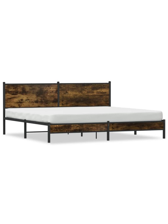 METALLIST VOODIRAAM ILMA MADRATSITA SUITSUTATUD TAMM 193X203 CM