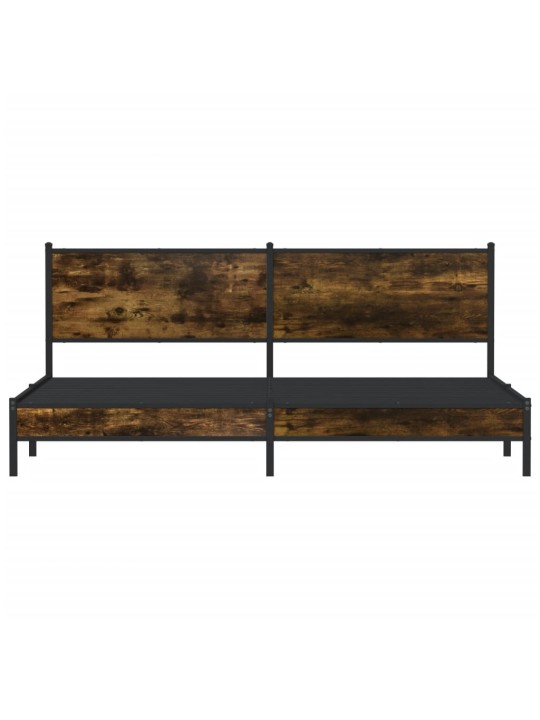 METALLIST VOODIRAAM ILMA MADRATSITA SUITSUTATUD TAMM 193X203 CM