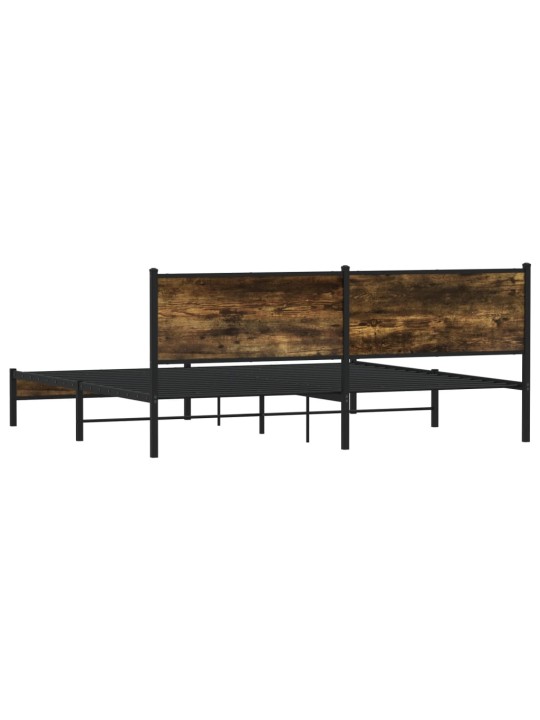 METALLIST VOODIRAAM ILMA MADRATSITA SUITSUTATUD TAMM 193X203 CM