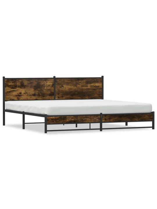 METALLIST VOODIRAAM ILMA MADRATSITA SUITSUTATUD TAMM 193X203 CM