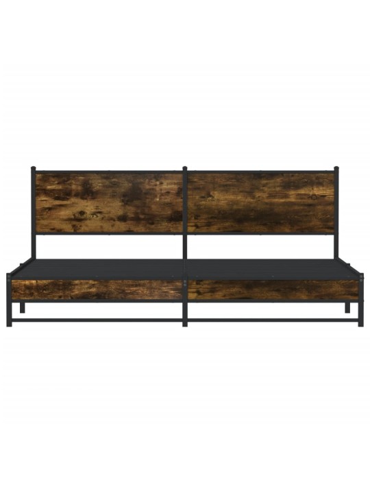 METALLIST VOODIRAAM ILMA MADRATSITA SUITSUTATUD TAMM 193X203 CM
