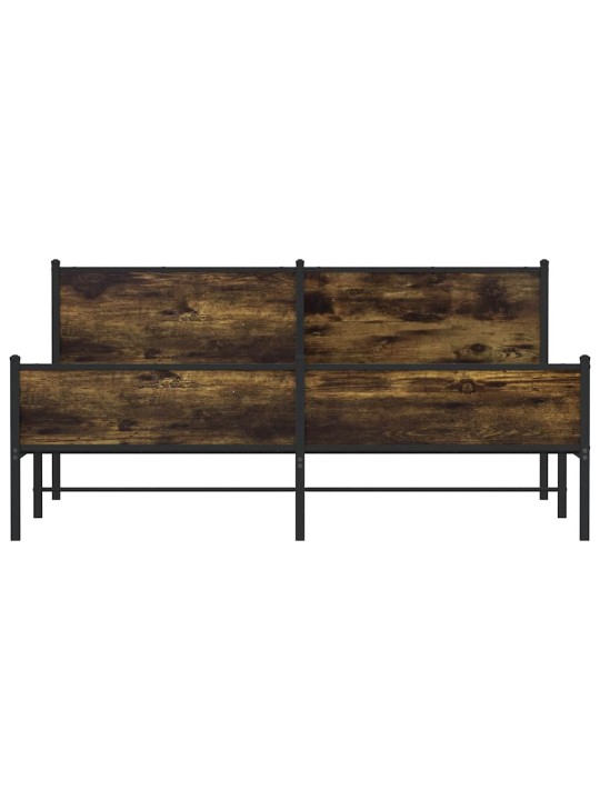 METALLIST VOODIRAAM ILMA MADRATSITA SUITSUTATUD TAMM 180X200 CM