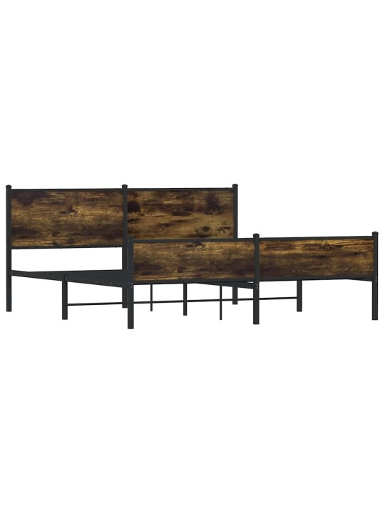 METALLIST VOODIRAAM ILMA MADRATSITA SUITSUTATUD TAMM 183X213 CM