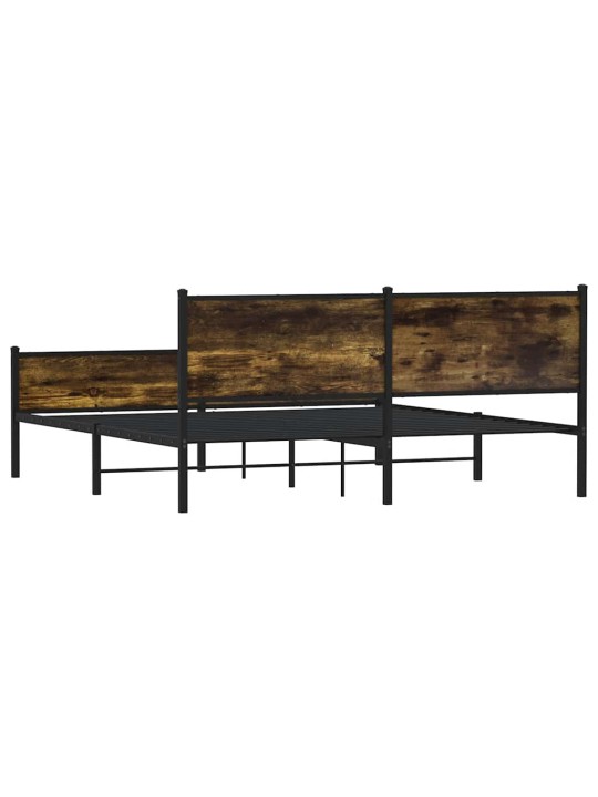 METALLIST VOODIRAAM ILMA MADRATSITA SUITSUTATUD TAMM 183X213 CM