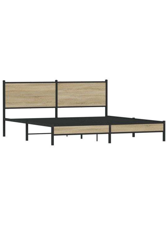 METALLIST VOODIRAAM ILMA MADRATSITA SONOMA TAMM 183X213 CM